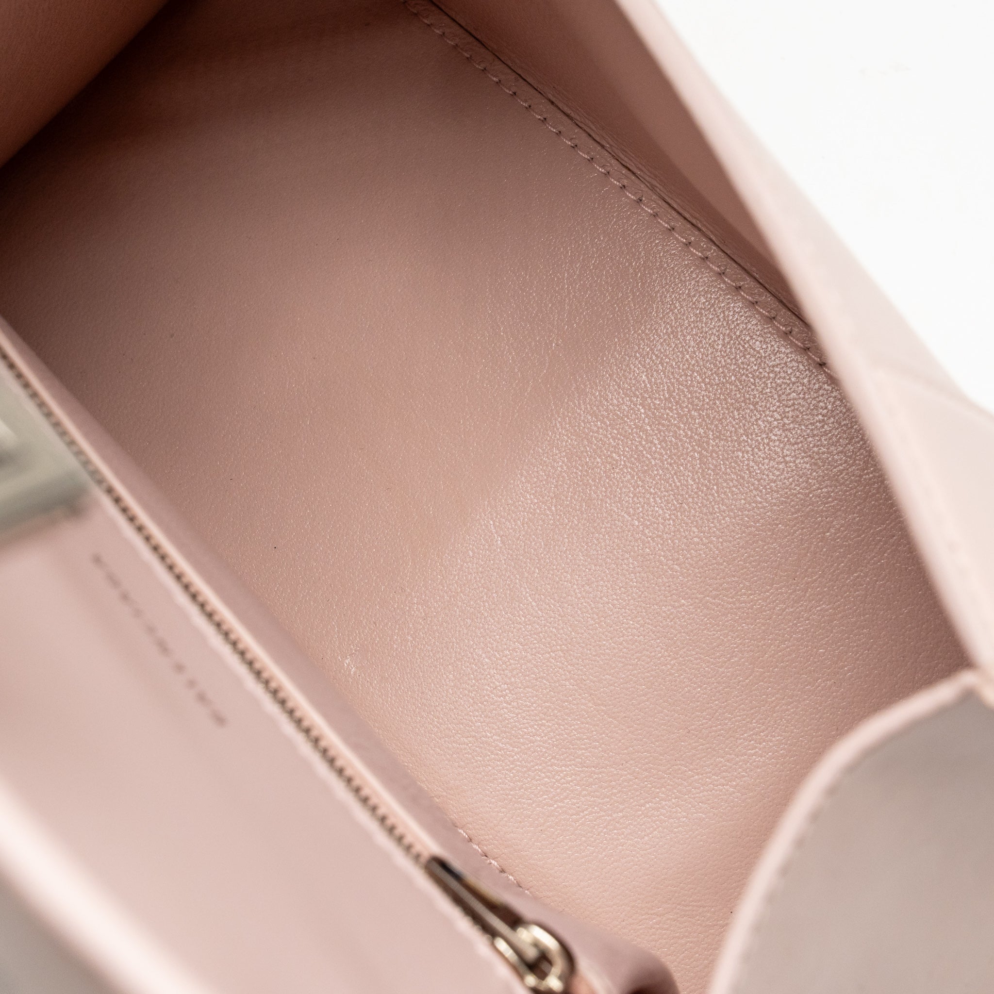 BALENCIAGA SMALL HOURGLASS BAG CALFSKIN LIGHT ROSE SHW