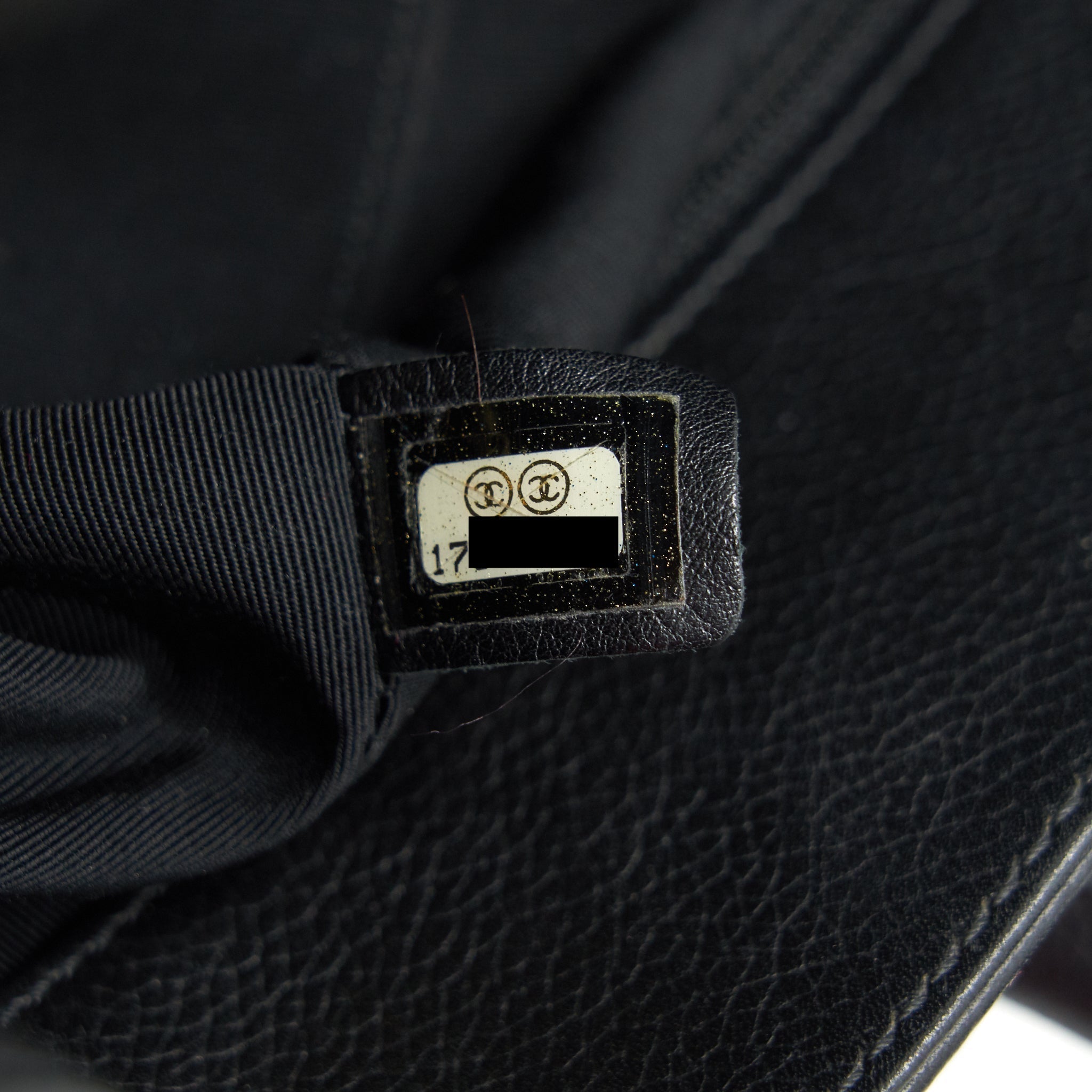 CHANEL EXECUTIVE CERF SMALL TOTE BAG CAVIAR BLACK WITH GHW