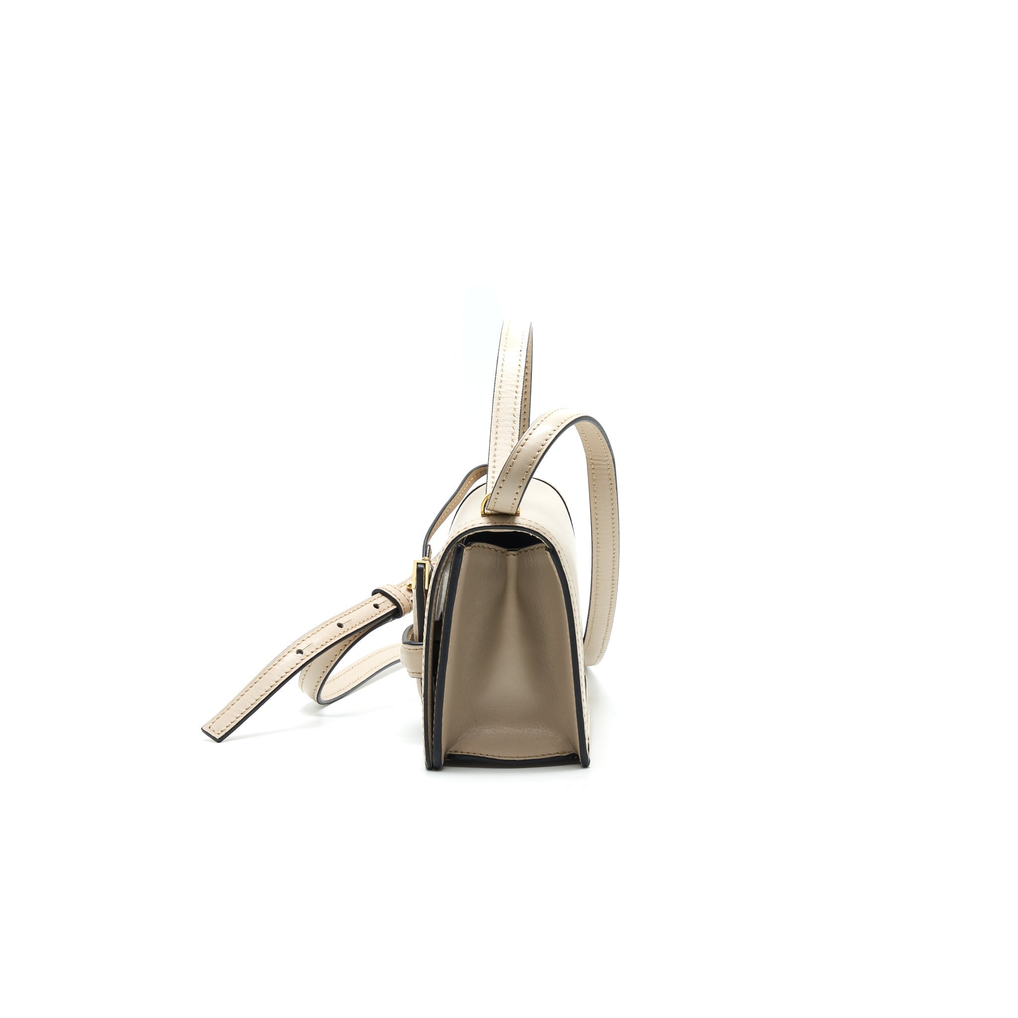 LOEWE BARCELONA CROSSBODY BAG SMALL IN LIGHT BEIGE