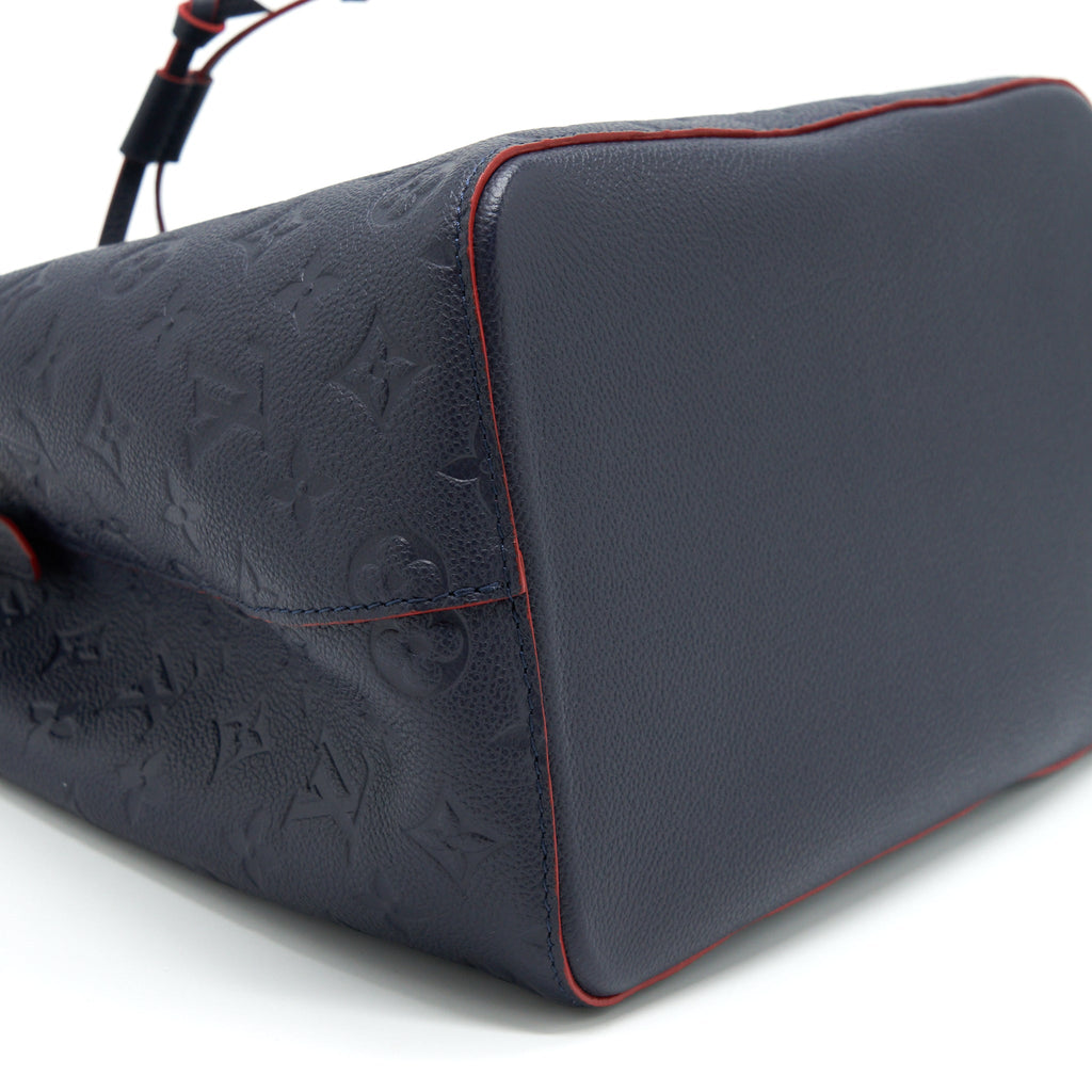 LOUIS VUITTON NEONOE MONOGRAM EMPREINTE MARINE ROUGE GHW