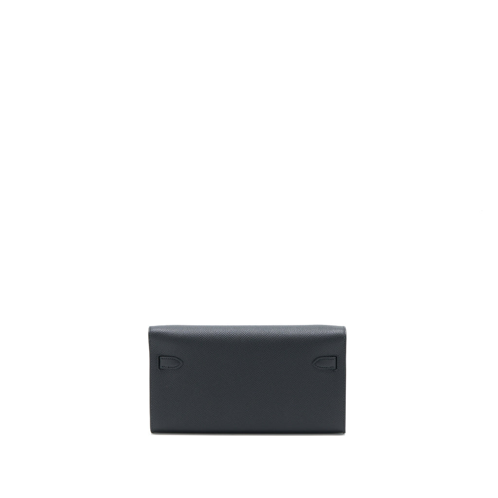 HERMES KELLY TO GO EPSOM BLACK GHW