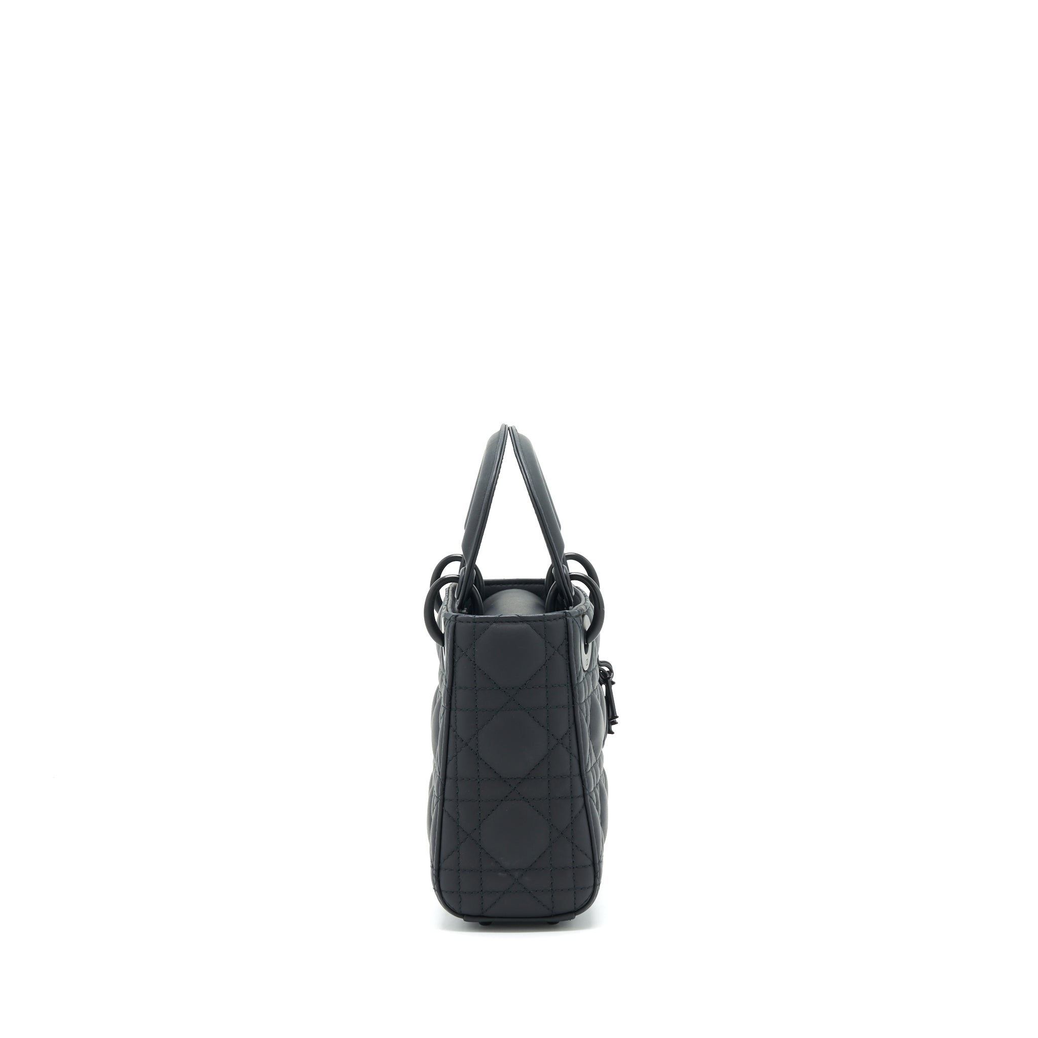 DIOR MINI LADY DIOR CALFSKIN SO BLACK