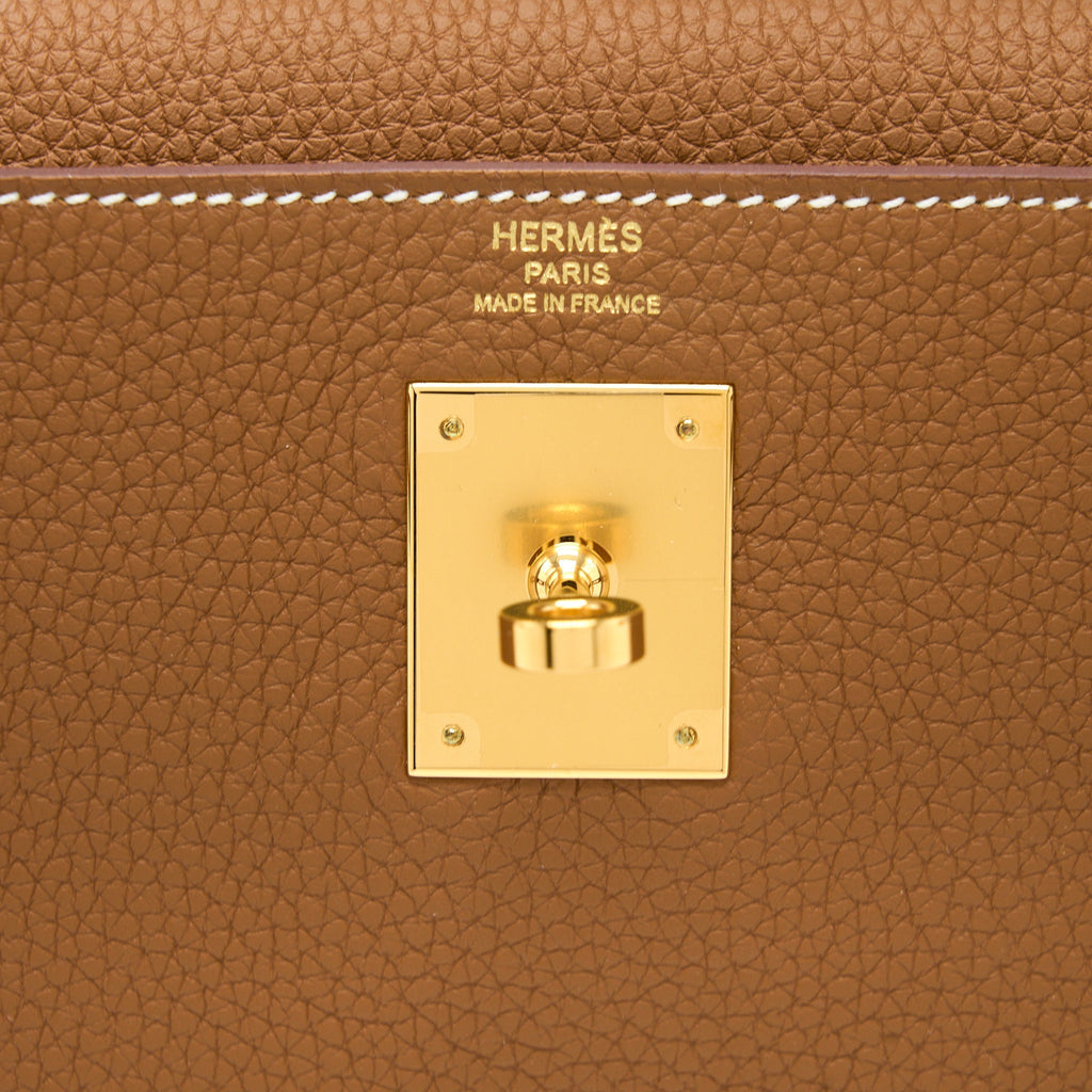 HERMES KELLY 28 TOGO GOLD GHW