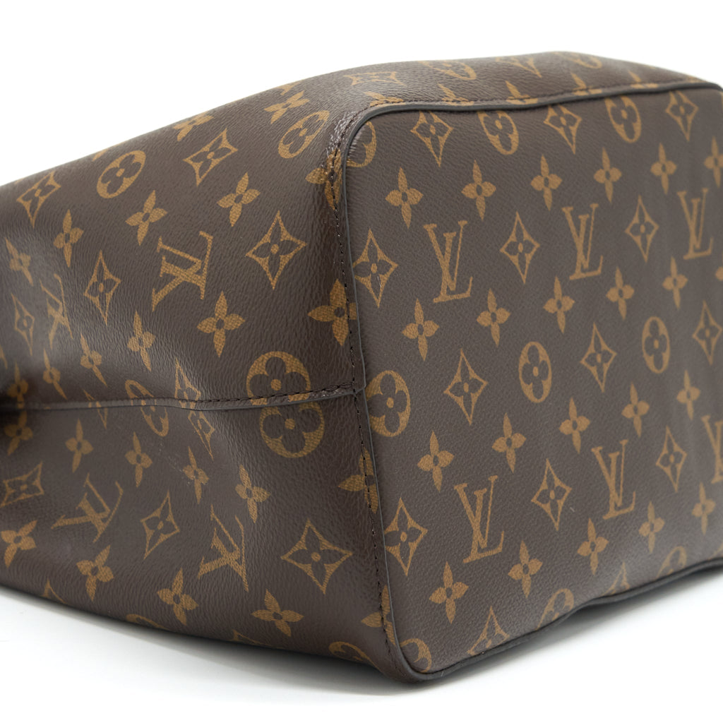 LOUIS VUITTON NEONOE MONOGRAM CANVAS PINK STRAP YEAR 2017