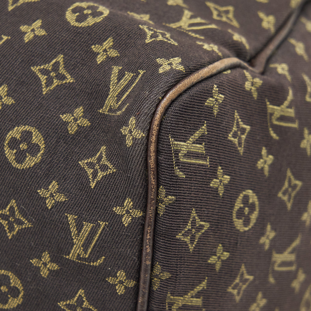 LOUIS VUITTON SPEEDY 30 MIN LIN MONOGRAM MINI BROWN GHW