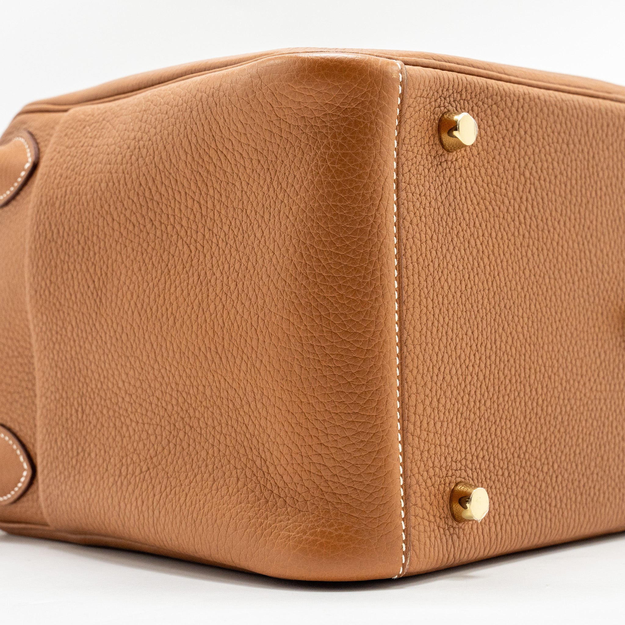 HERMES LINDY 30 CLEMENCE GOLD GHW