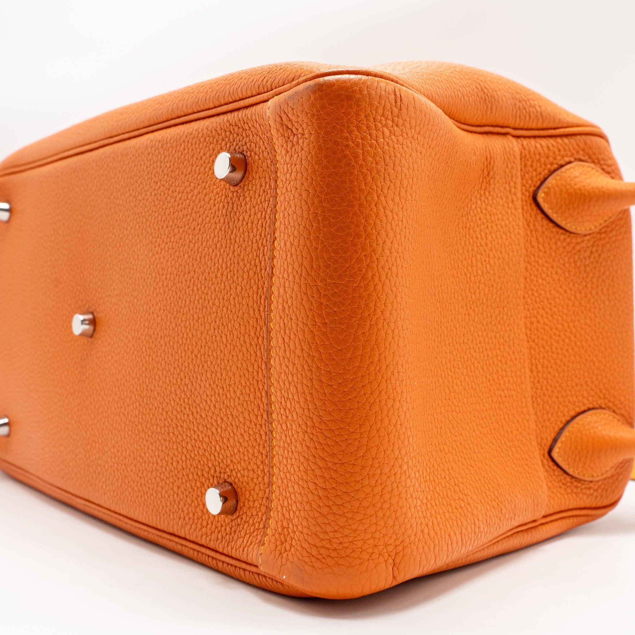 HERMES LINDY 34 CLEMENCE ORANGE SHW