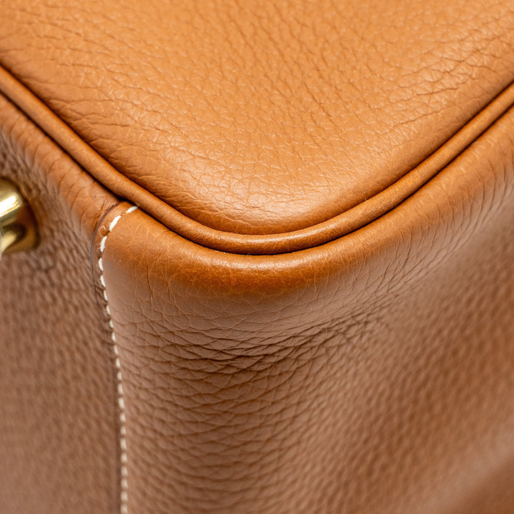 HERMES LINDY 30 CLEMENCE GOLD GHW