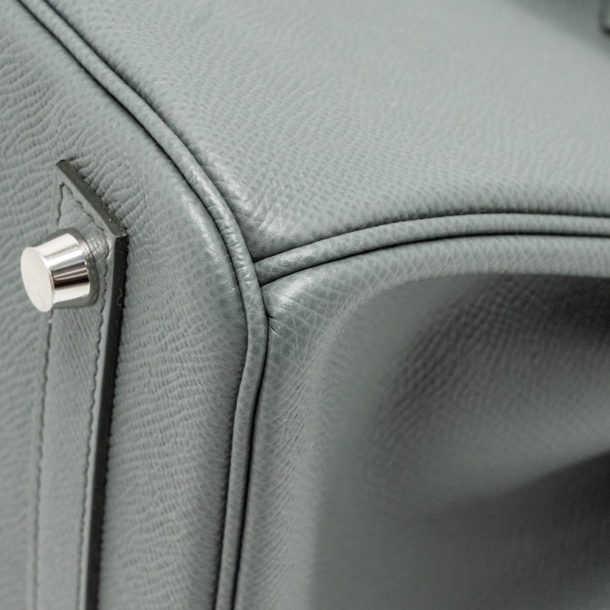 HERMES BIRKIN 30 EPSOM VERT AMANDE SHW