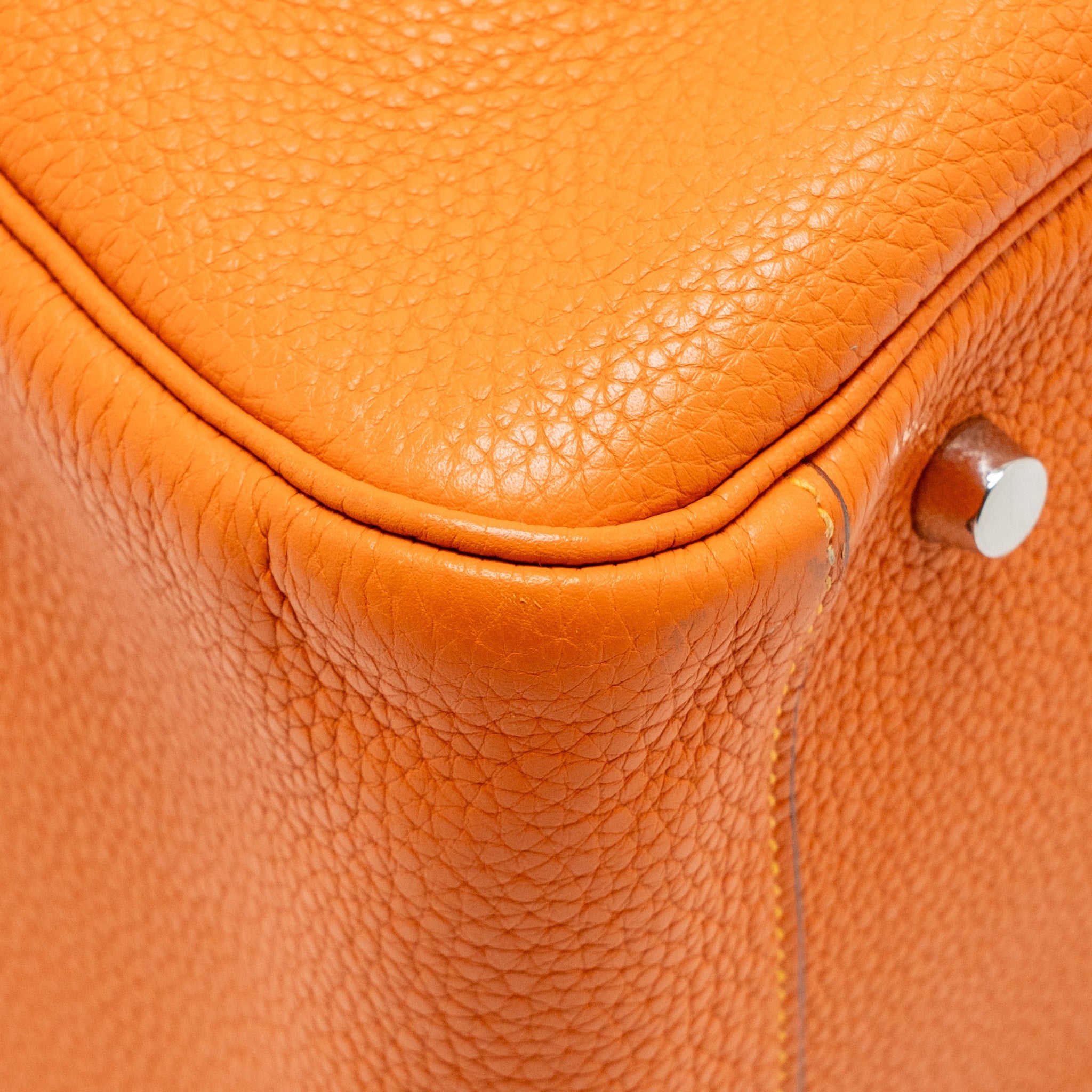 HERMES LINDY 34 CLEMENCE ORANGE SHW