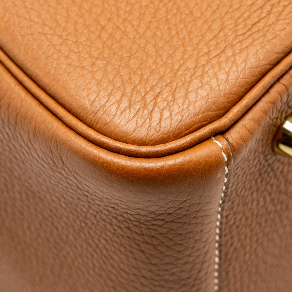 HERMES LINDY 30 CLEMENCE GOLD GHW