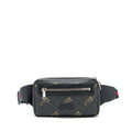 GUCCI GG SUPREME/ TIGER BELT BAG BLACK SHW