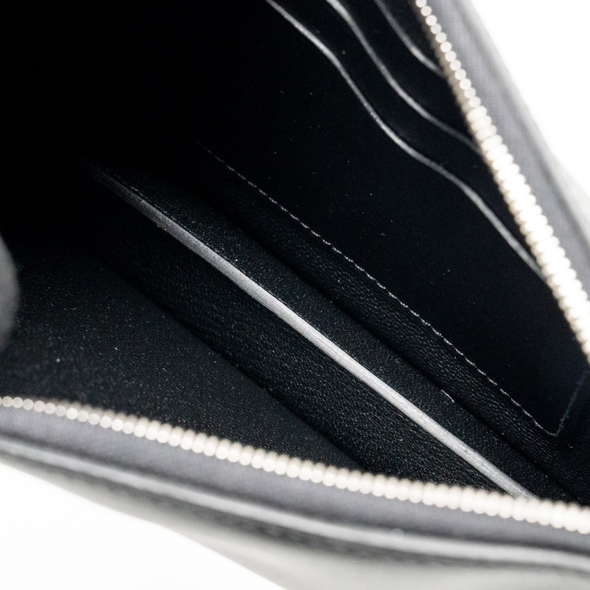 HERMES ZIPENGO CHAINE D’ANCRE TO GO POUCH EVERGRAIN CALFSKIN BLACK SHW