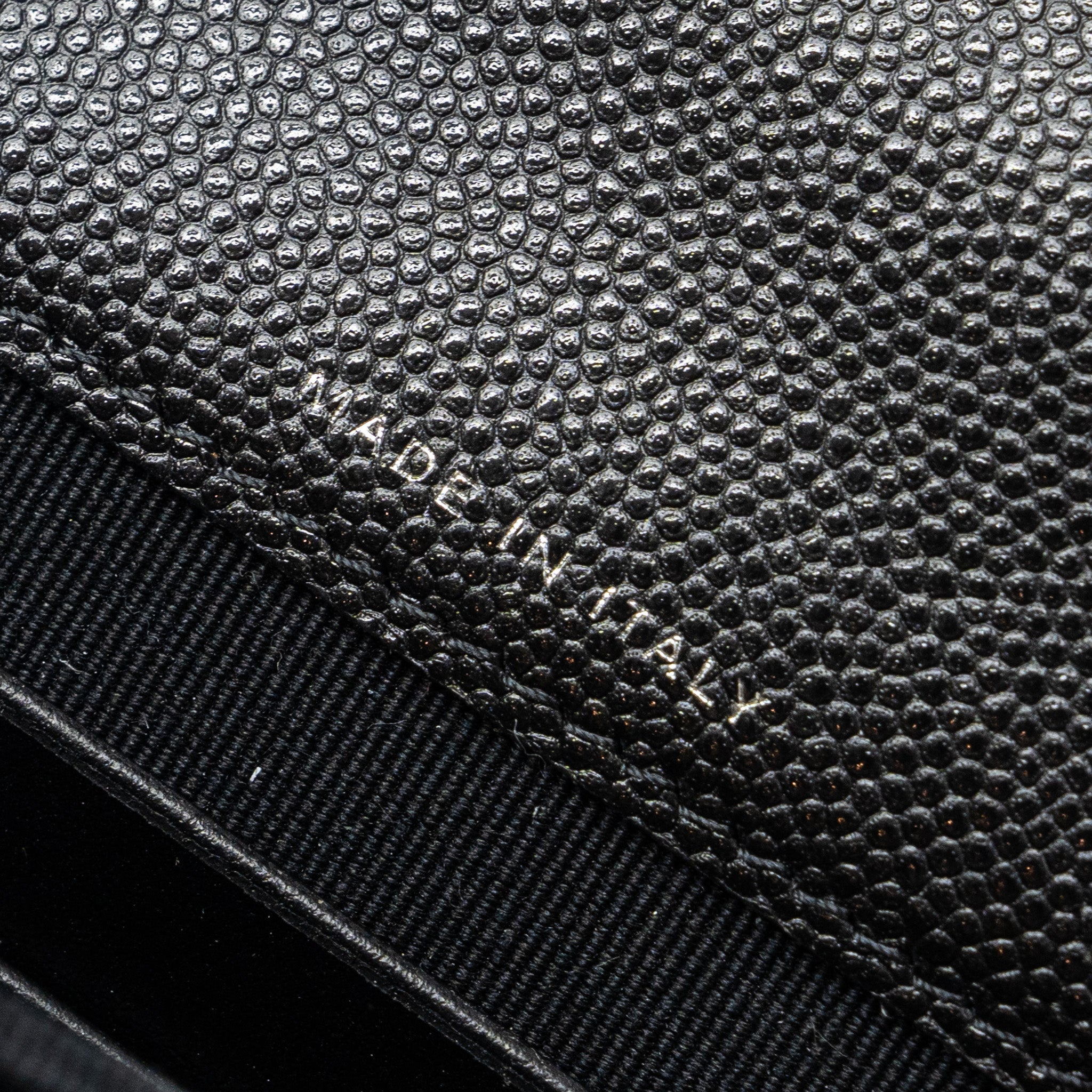 CHANEL 22S COCO LETTERING MINI FLAP BAG WITH ENAMEL TOP HANDLE CAVIAR BLACK SHW