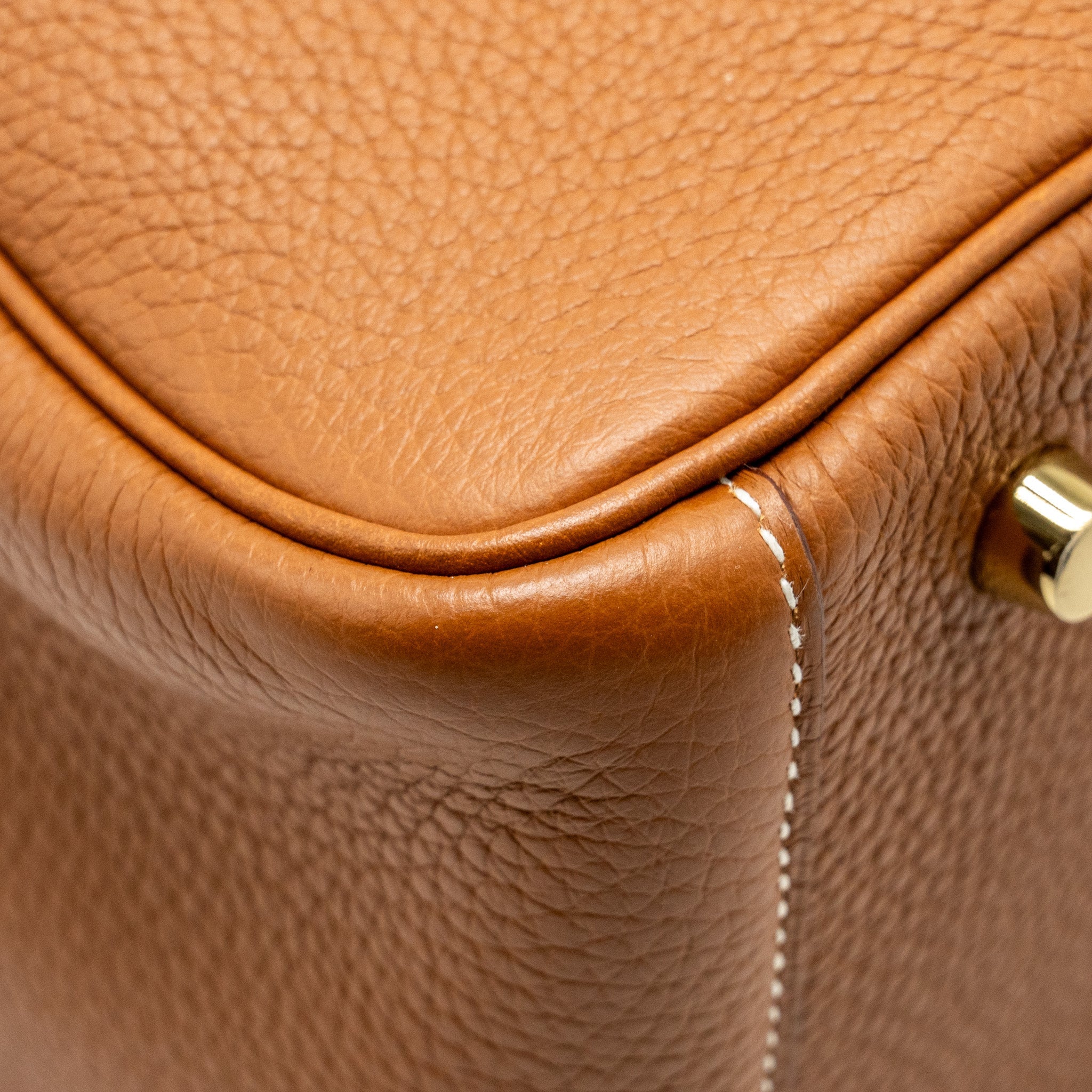 HERMES LINDY 30 CLEMENCE GOLD GHW