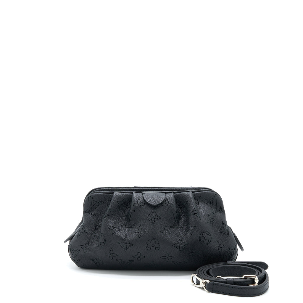 LOUIS VUITTON SCALA MINI POUCH CALFSKIN BLACK SHW