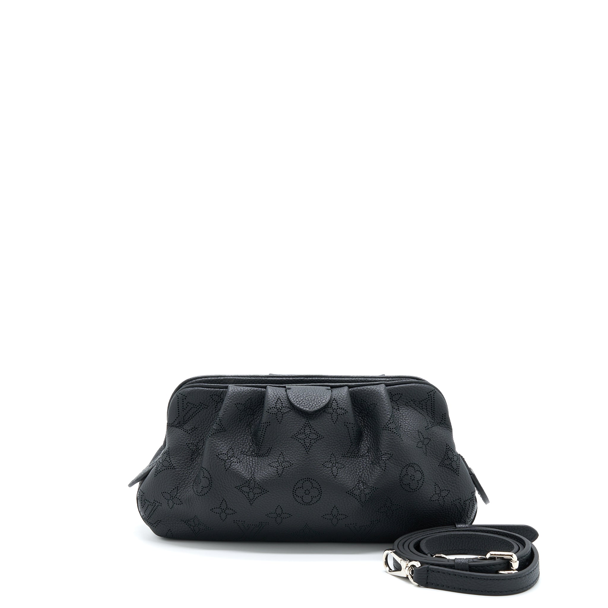 LOUIS VUITTON SCALA MINI POUCH CALFSKIN BLACK SHW