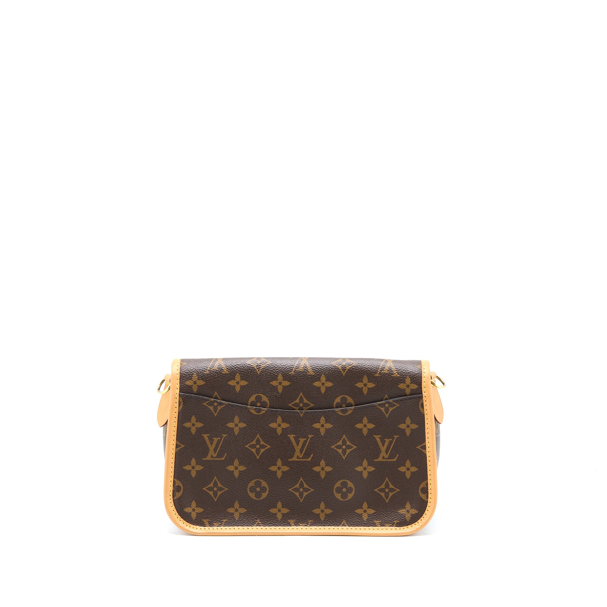 LOUIS VUITTON DIANE BAG MONOGRAM CANVAS WITH JACQUARD STRAP GHW (NEW VERSION)