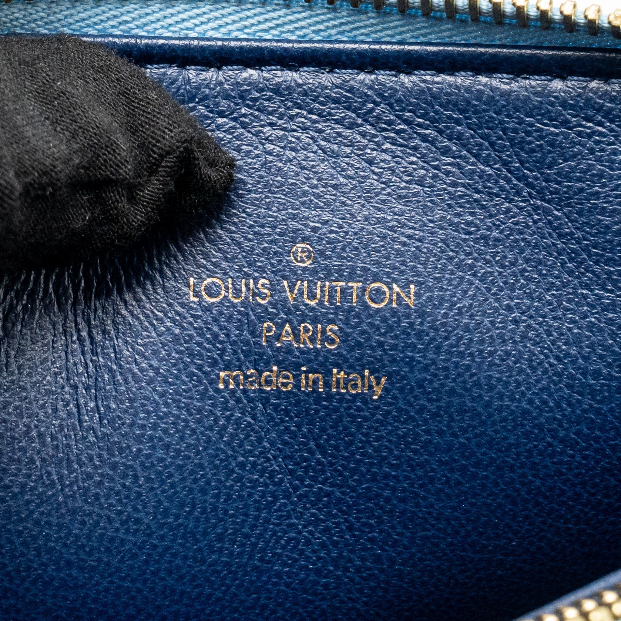 LOUIS VUITTON COUSSIN PM LAMBSKIN BABY BLUE GHW