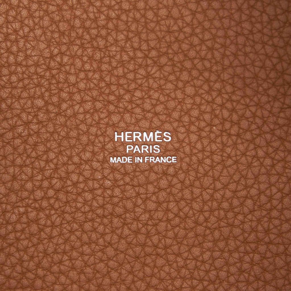 HERMES PICOTIN18 GOLD WITH SHW