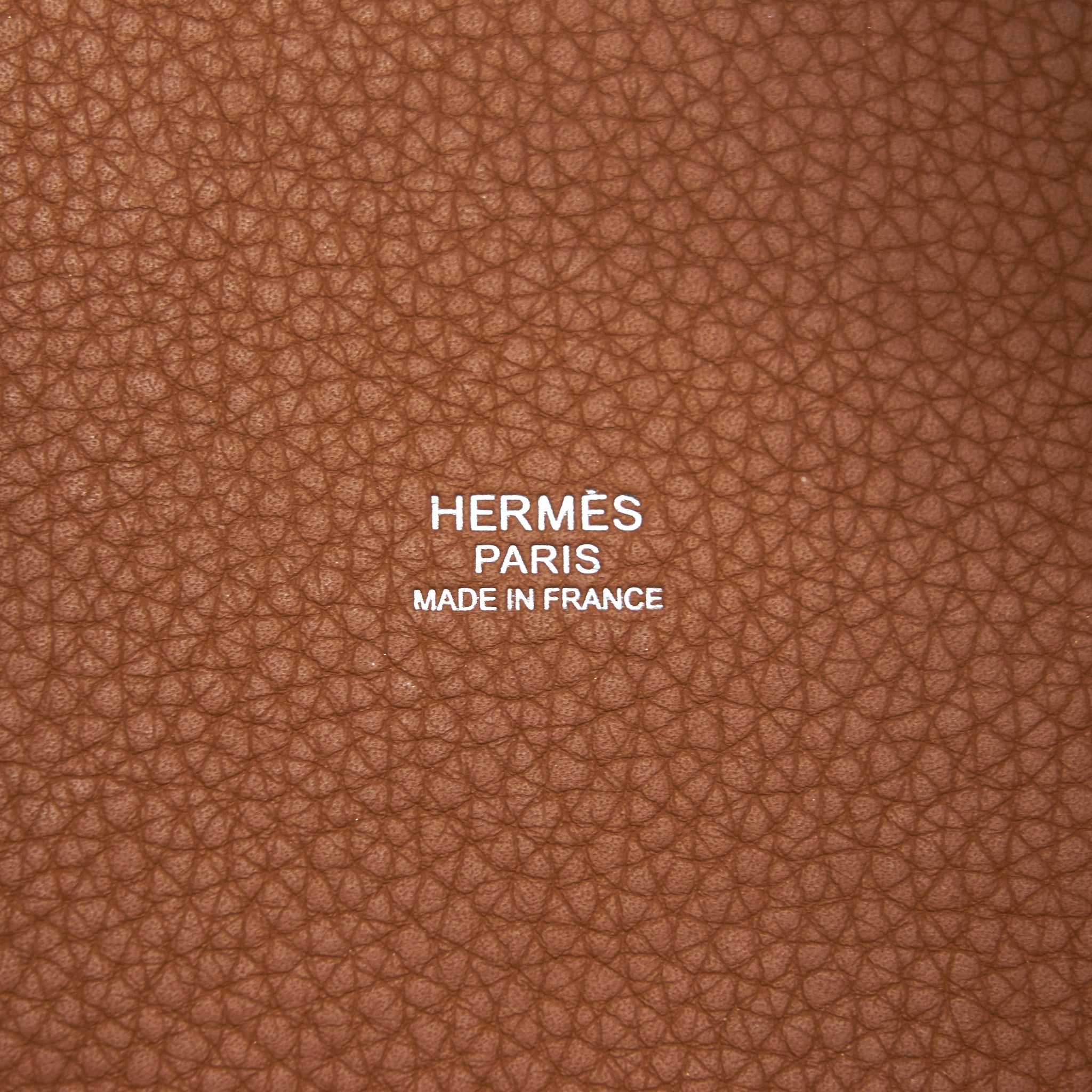 HERMES PICOTIN18 GOLD WITH SHW