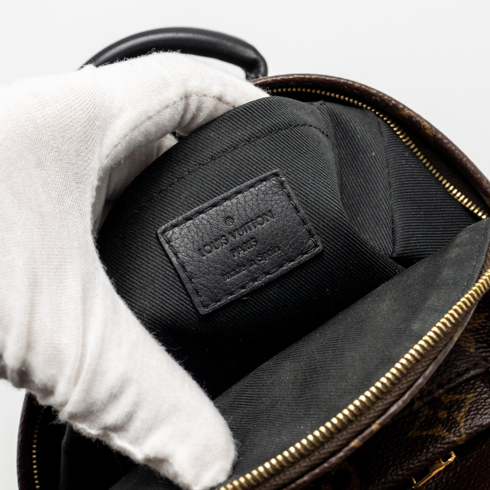 LOUIS VUITTON MINI PALM SPRING BACKPACK MONOGRAM CANVAS GHW