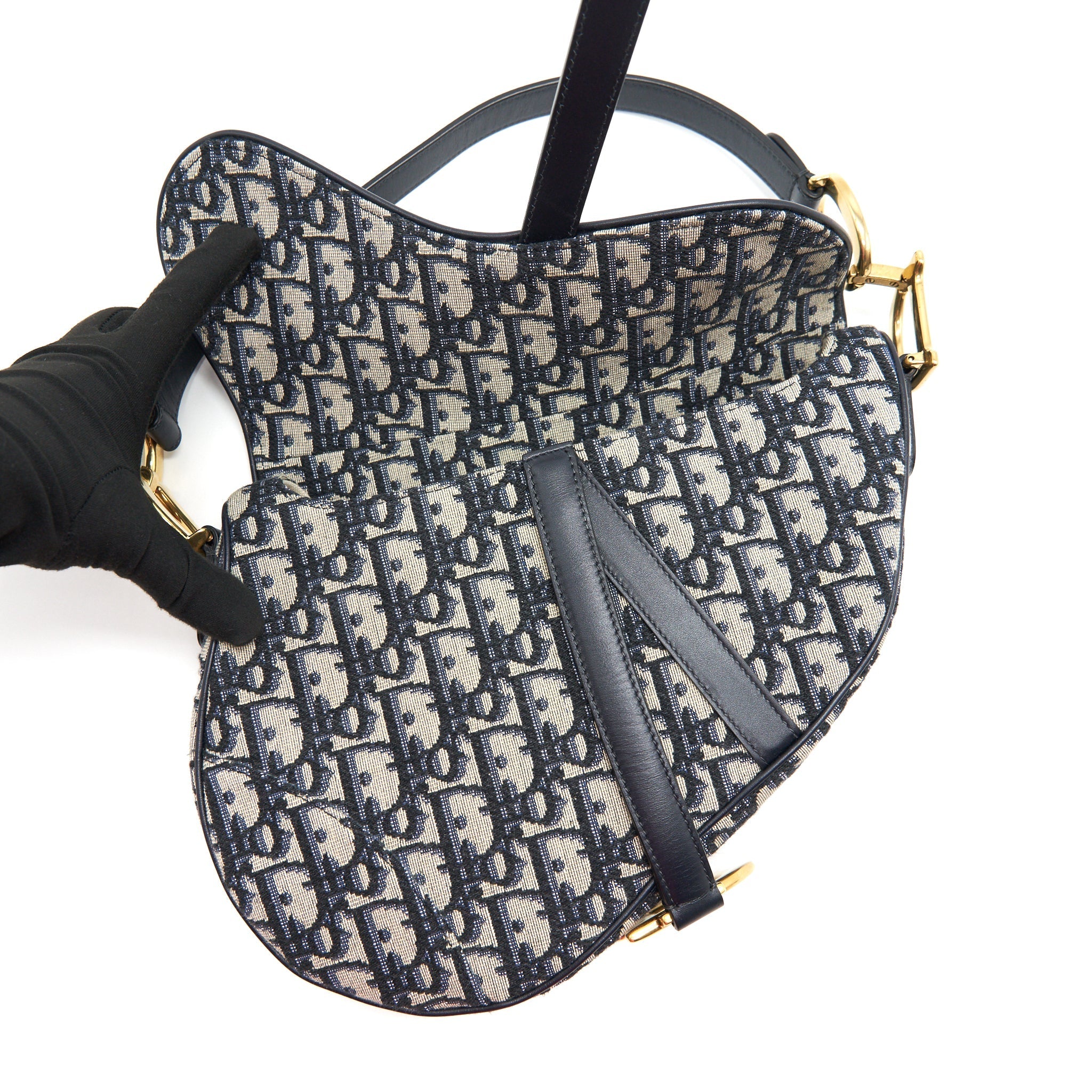 DIOR OBLIQUE MEDIUM SADDLE BAG