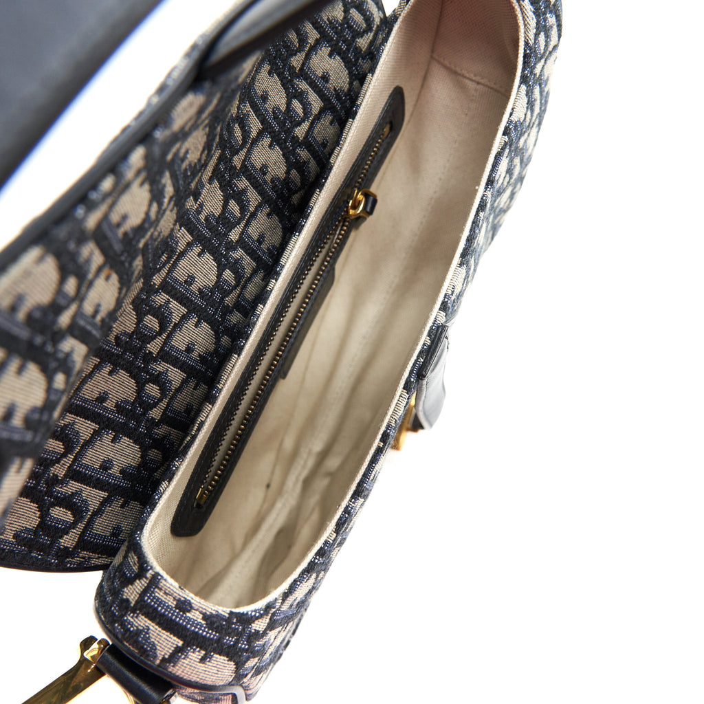 DIOR OBLIQUE MEDIUM SADDLE BAG