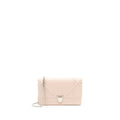 DIOR DIORAMA WALLET ON CHAIN CALFSKIN LIGHT PINK SHW