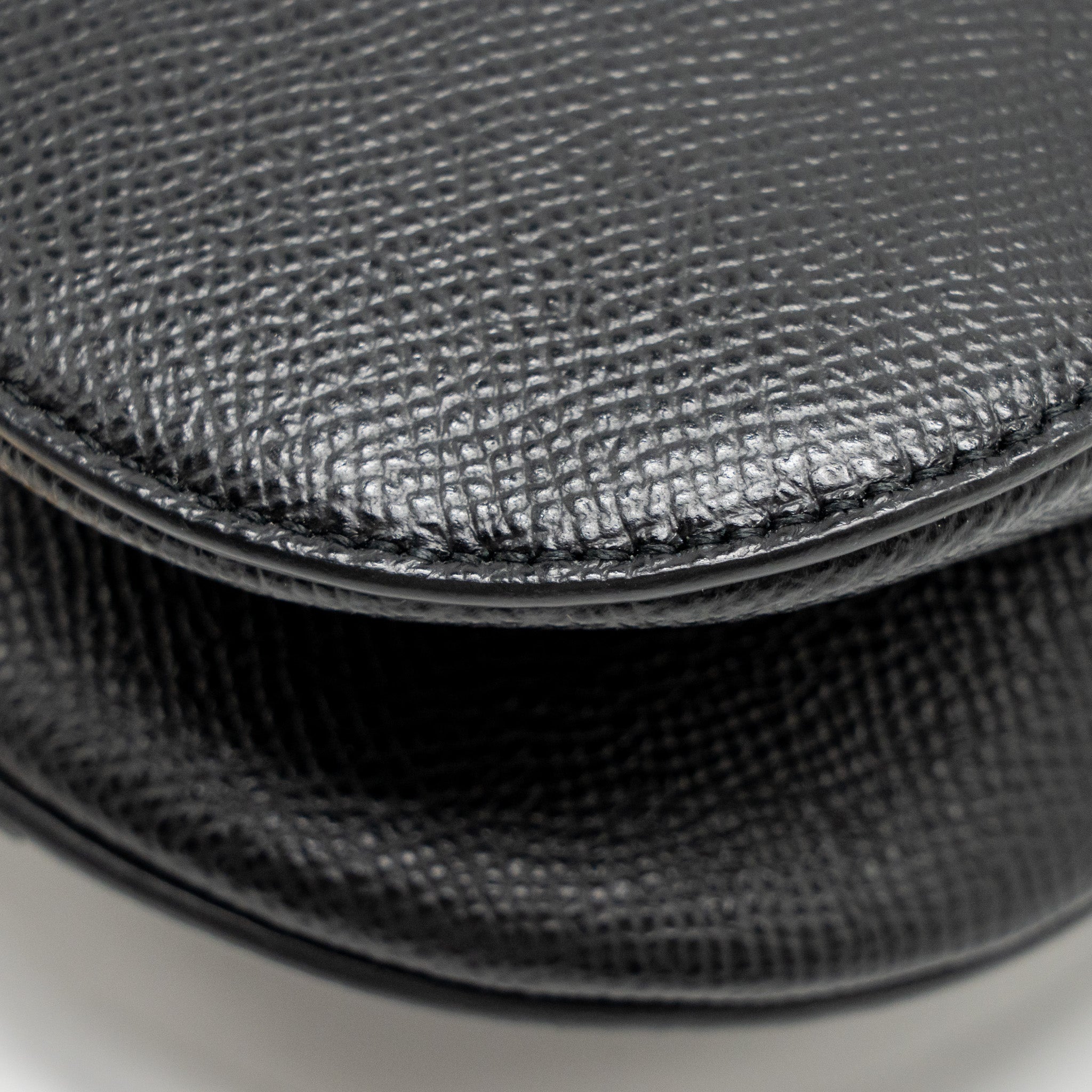 DIOR MINI SADDLE BAG CALFSKIN BLACK GHW