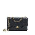 CHANEL VINTAGE JUMBO SINGLE FLAP CAVIAR BLACK GHW
