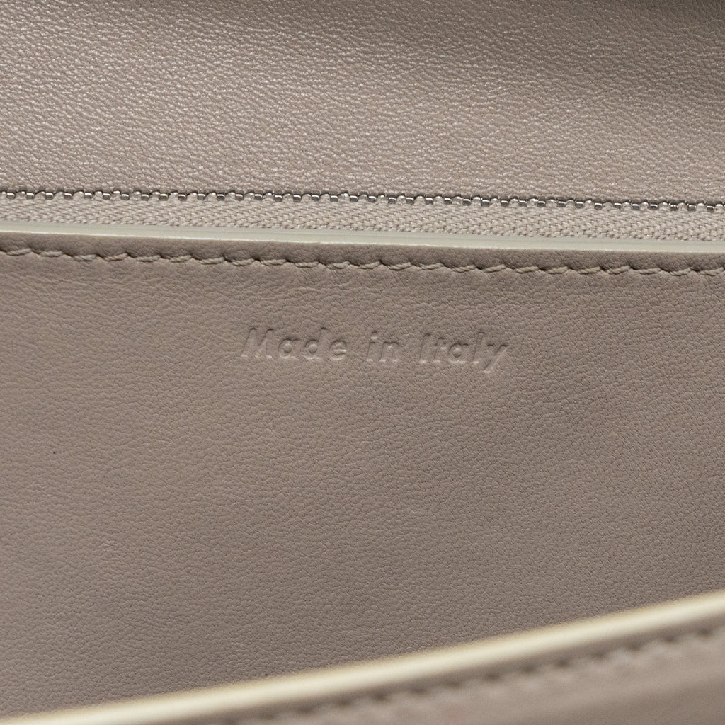 CELINE MEDIUM CLASSIC BOX BAG CALFSKIN WHITE SHW