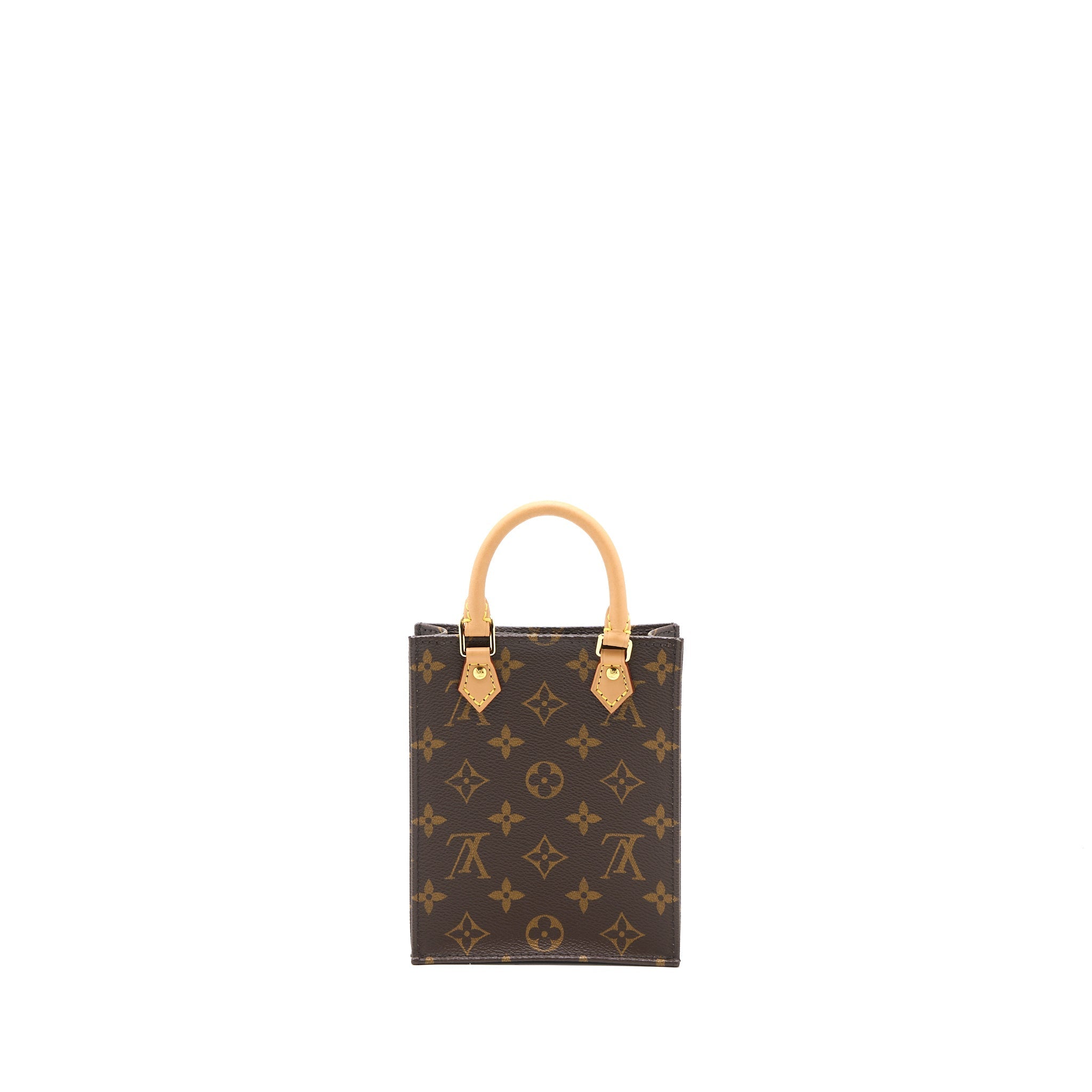 LOUIS VUITTON PETIT SAC PLAT MONOGRAM CANVAS GHW