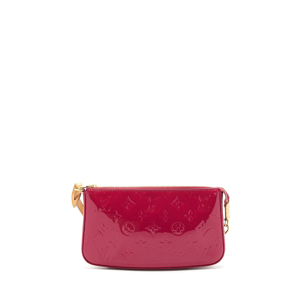 LOUIS VUITTON POTCHETTE ACCESORIES NM MONOGRAM VERNIS INDIAN ROSE