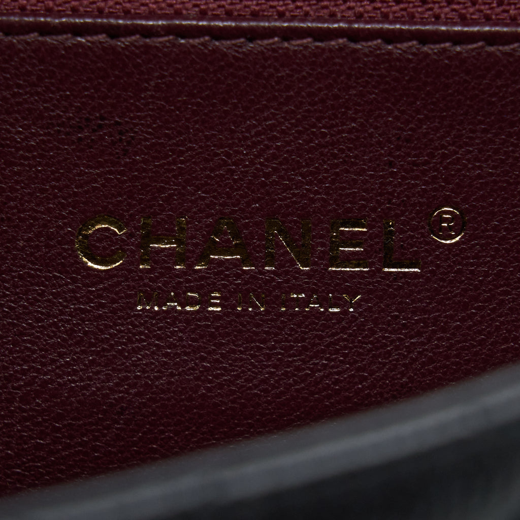 CHANEL FILIGREE FLAP BAG CAVIAR BLACK GHW