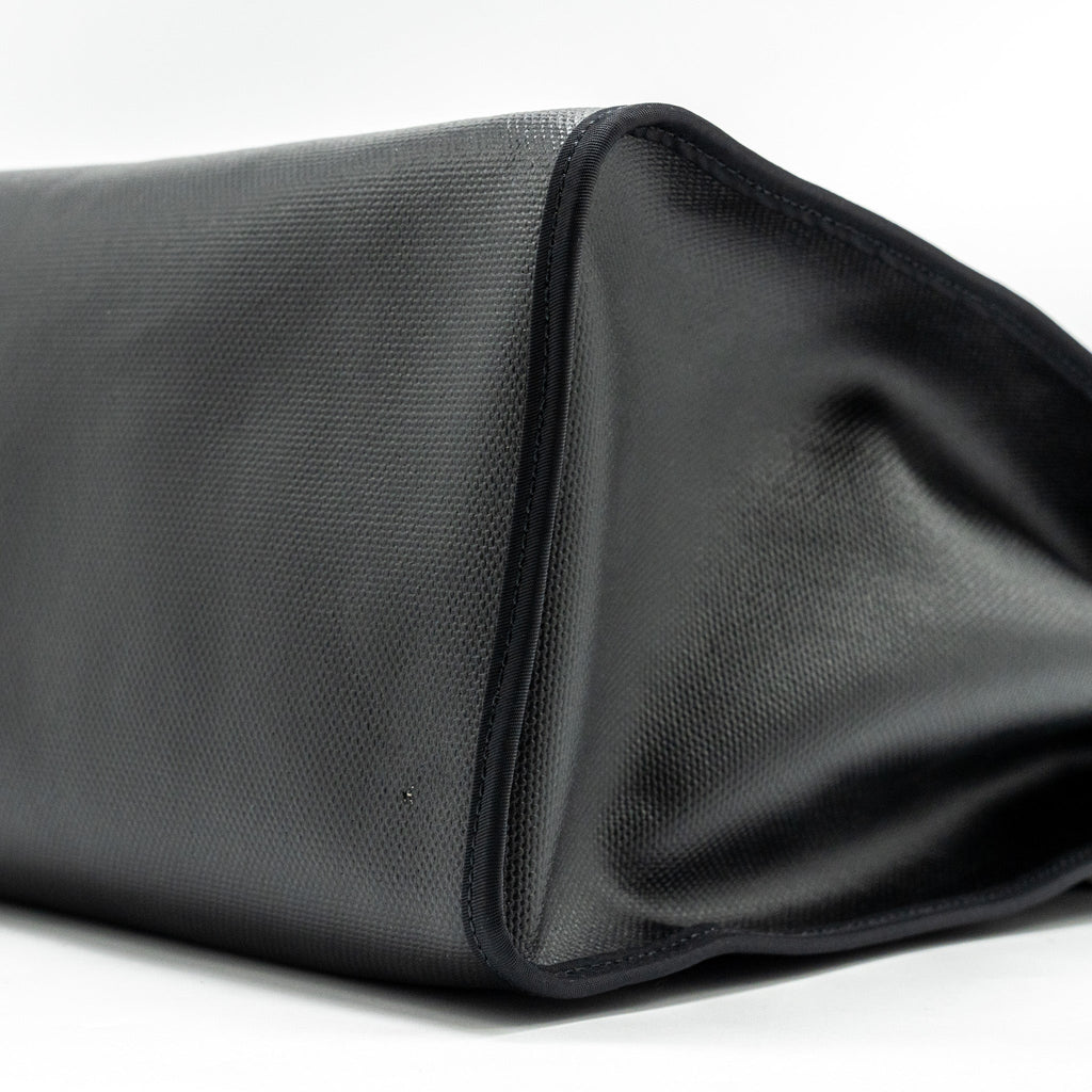 HERMES HERBAG 39 ZIP BAG BERLINE CANVAS / LEATHER BLACK / BLUE SHW