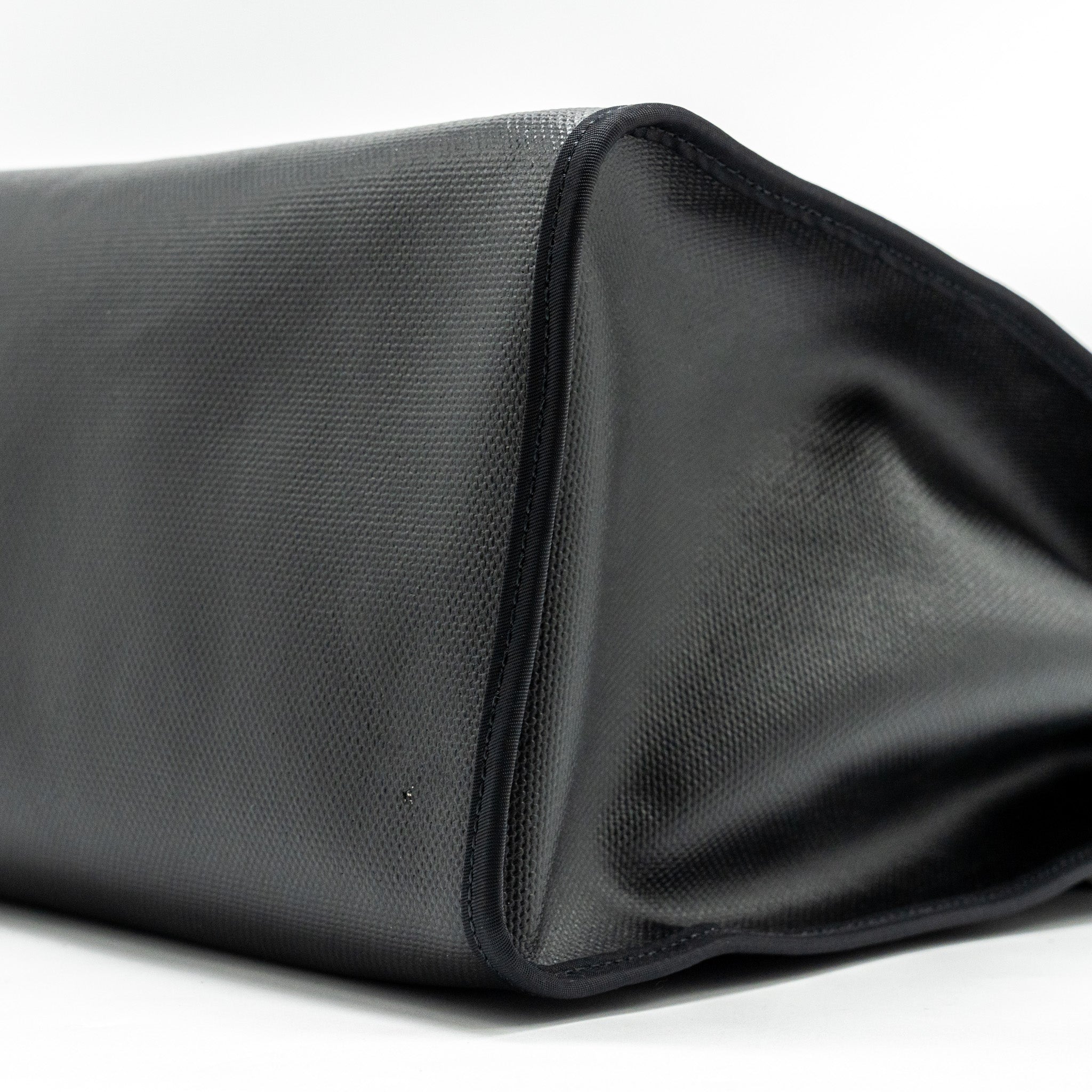 HERMES HERBAG 39 ZIP BAG BERLINE CANVAS / LEATHER BLACK / BLUE SHW