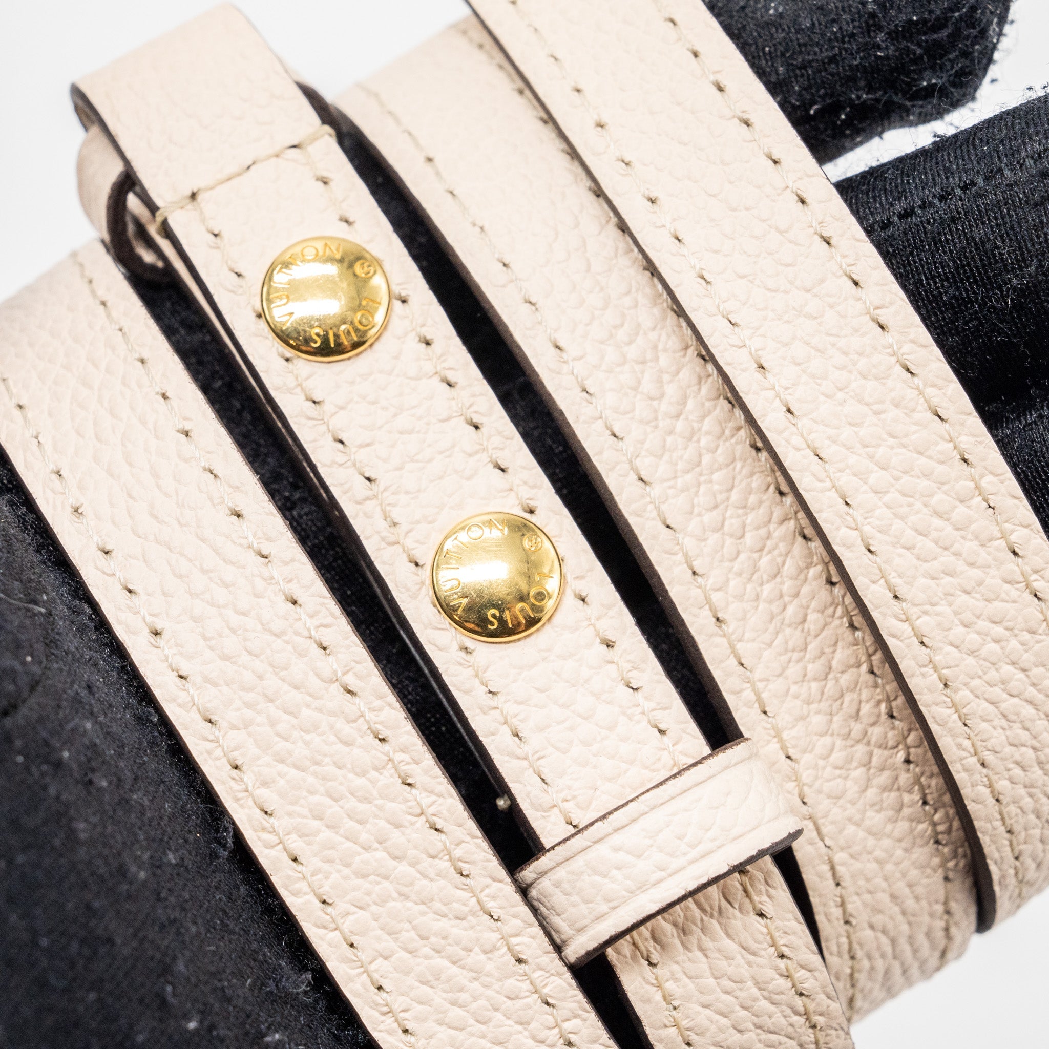 LOUIS VUITTON NEONOE BB EMPREINTE CREAM/ MULTICOLOUR GHW