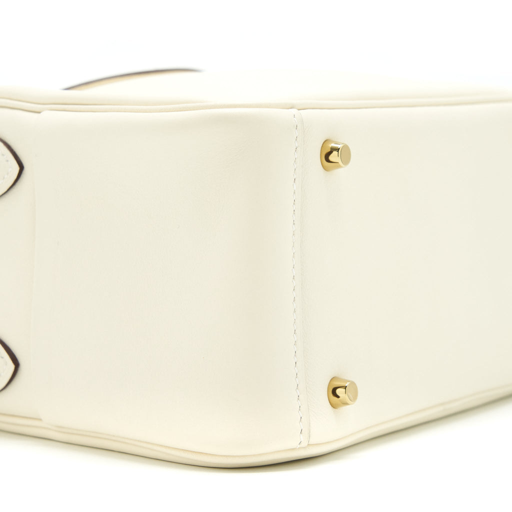 HERMES MINI LINDY SWIFT NATA GHW