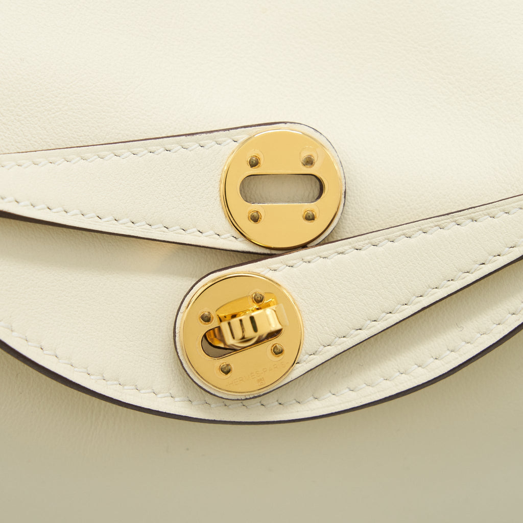 HERMES MINI LINDY SWIFT NATA GHW