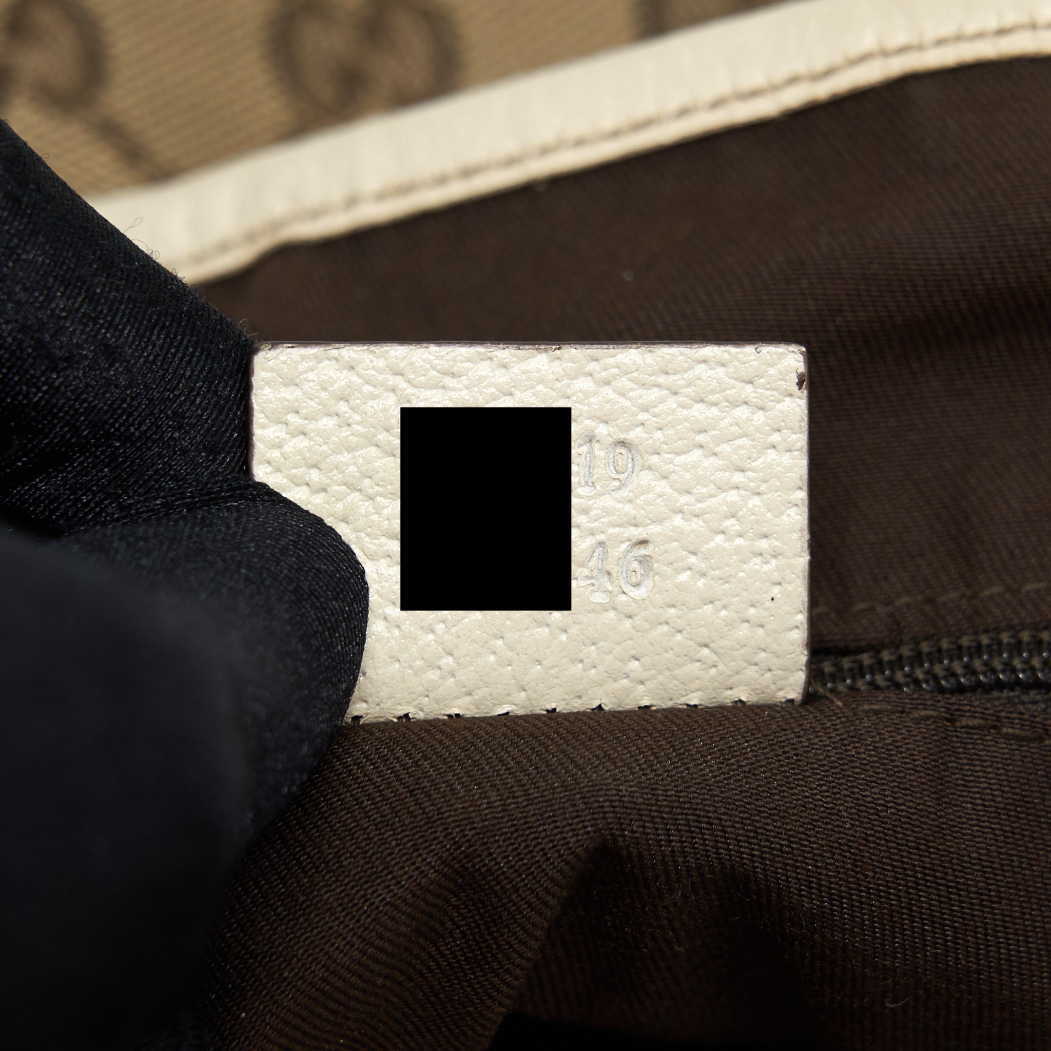 GUCCI PRINCY TOTE BAG GG SUPREME CANVAS/ WHITE GHW
