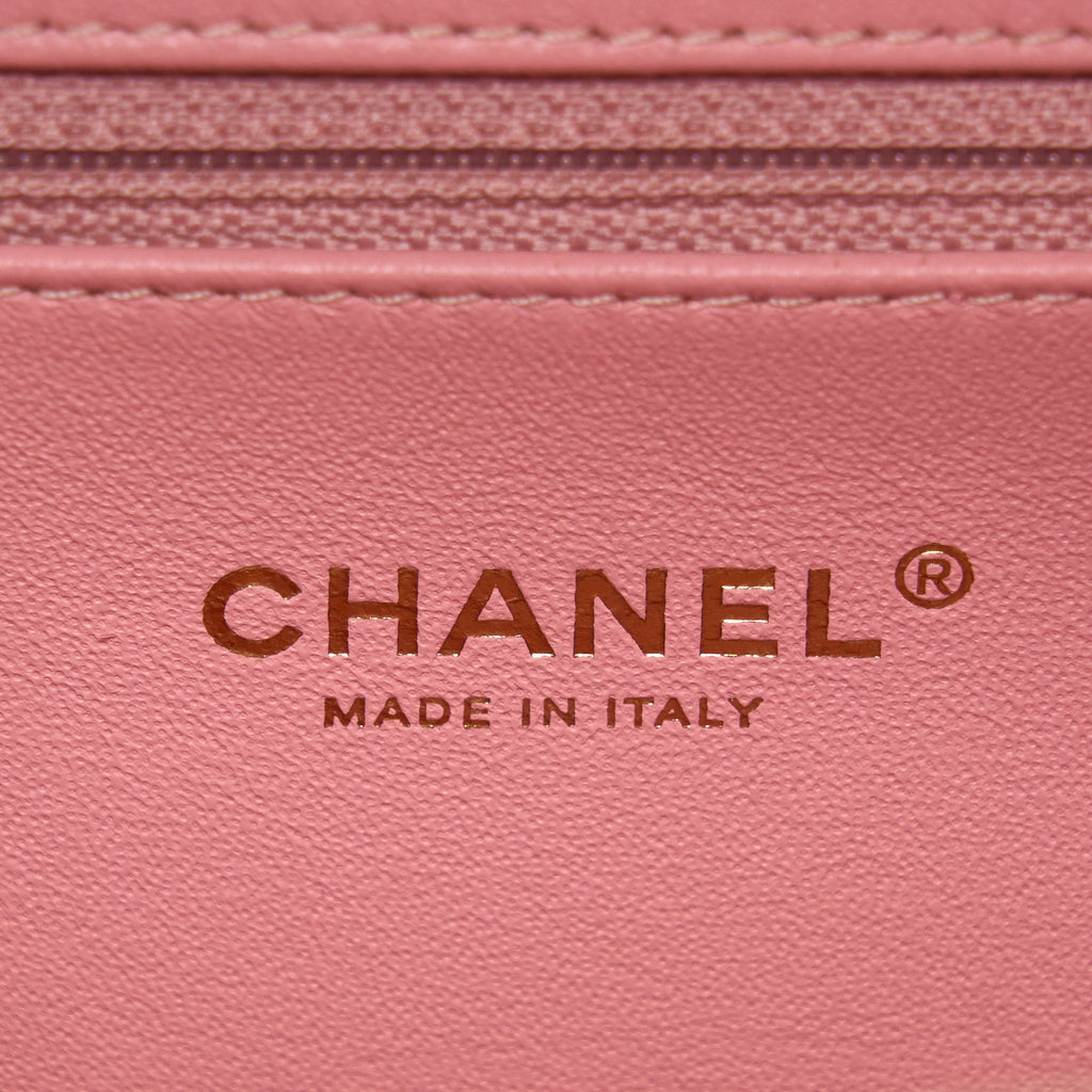 CHANEL FILIGREE VANITY CASE CAVIAR PINK GHW