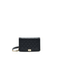 CHANEL LEBOY WALLET ON CHAIN WOC CAVIAR BLACK GHW