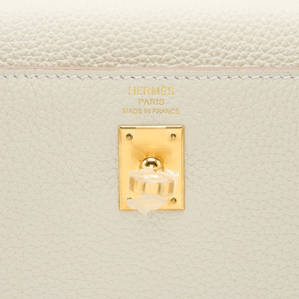 HERMES KELLY 25 TOGO CRAIE GHW