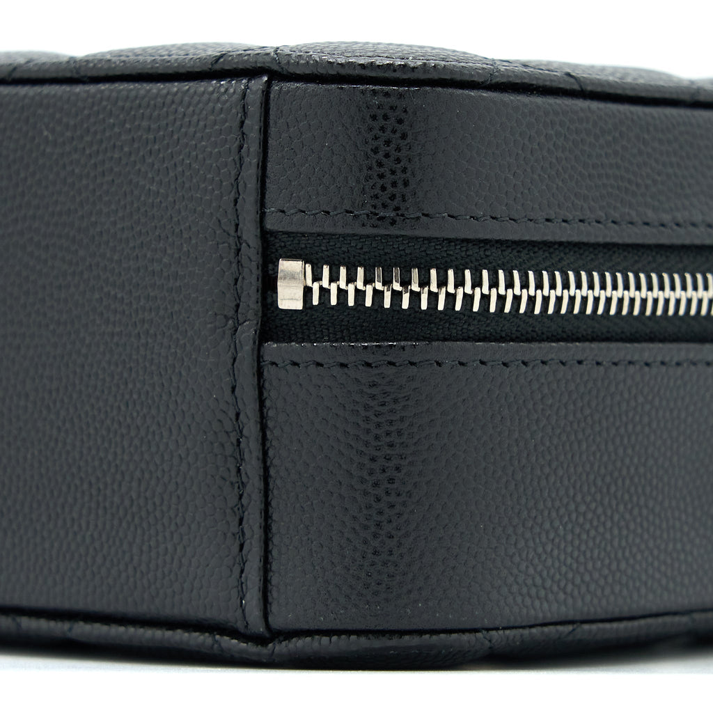 CHANEL MINI CAMERA CASE CAVIAR BLACK SHW