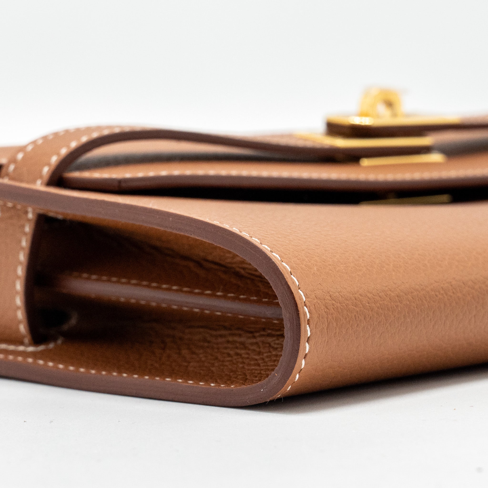 HERMES KELLY TO GO EVERCOLOR GOLD GHW