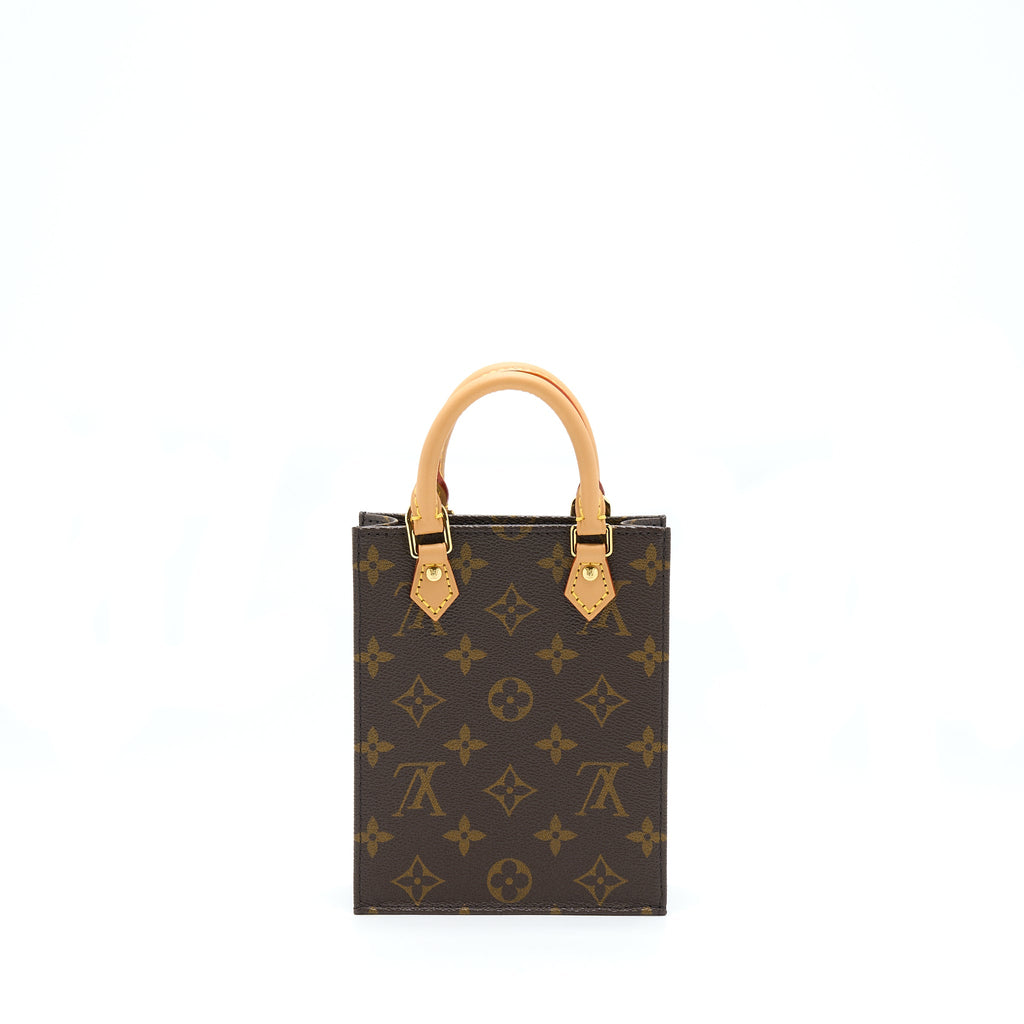 LOUIS VUITTON PETIT SAC PLAT MONOGRAM CANVAS GHW