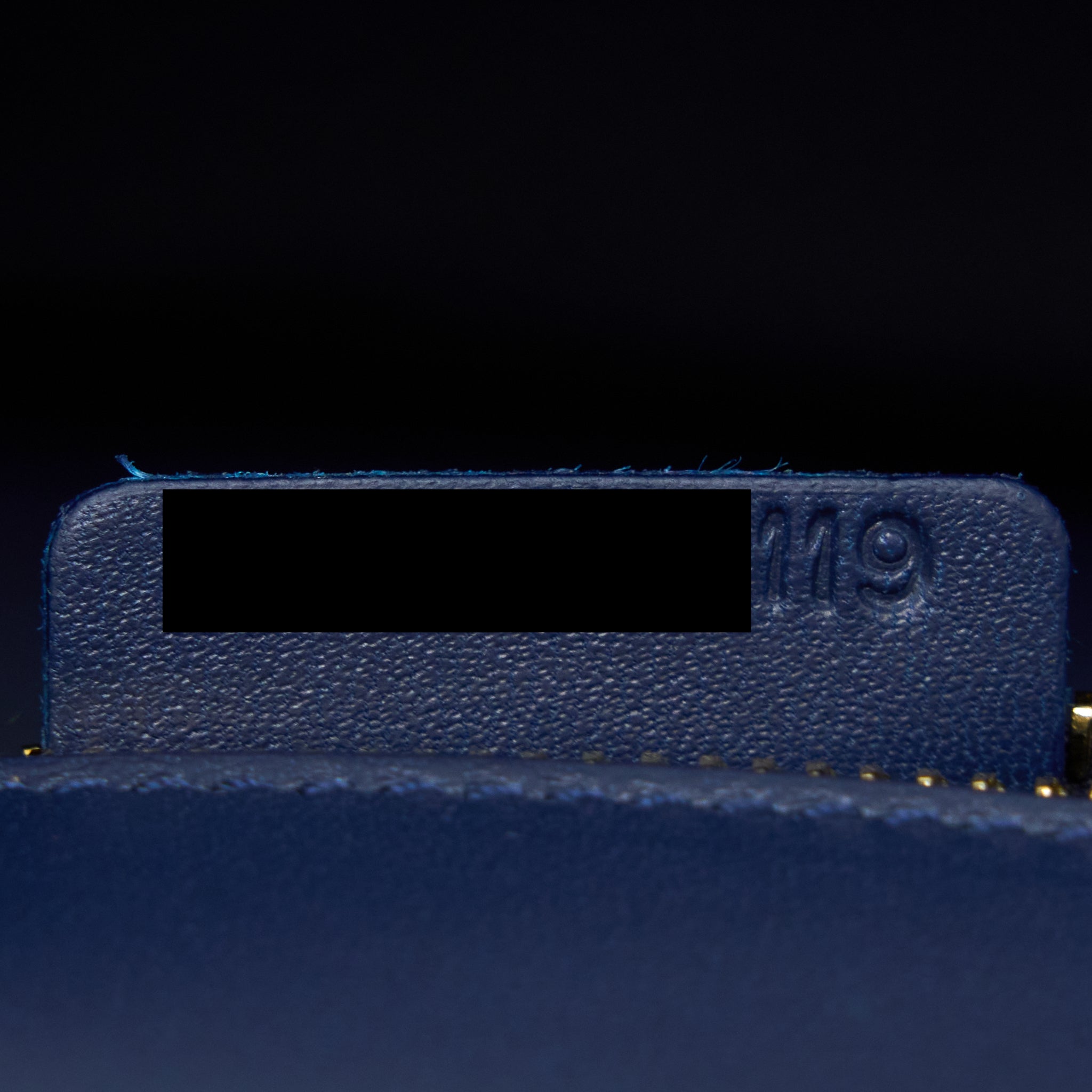 DIOR MONTAIGNE 30 CALFSKIN NAVY WITH BLACK HARDWARE