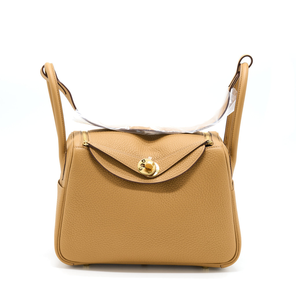 HERMES LINDY 26 CLEMENCE 4B BISCUIT GHW