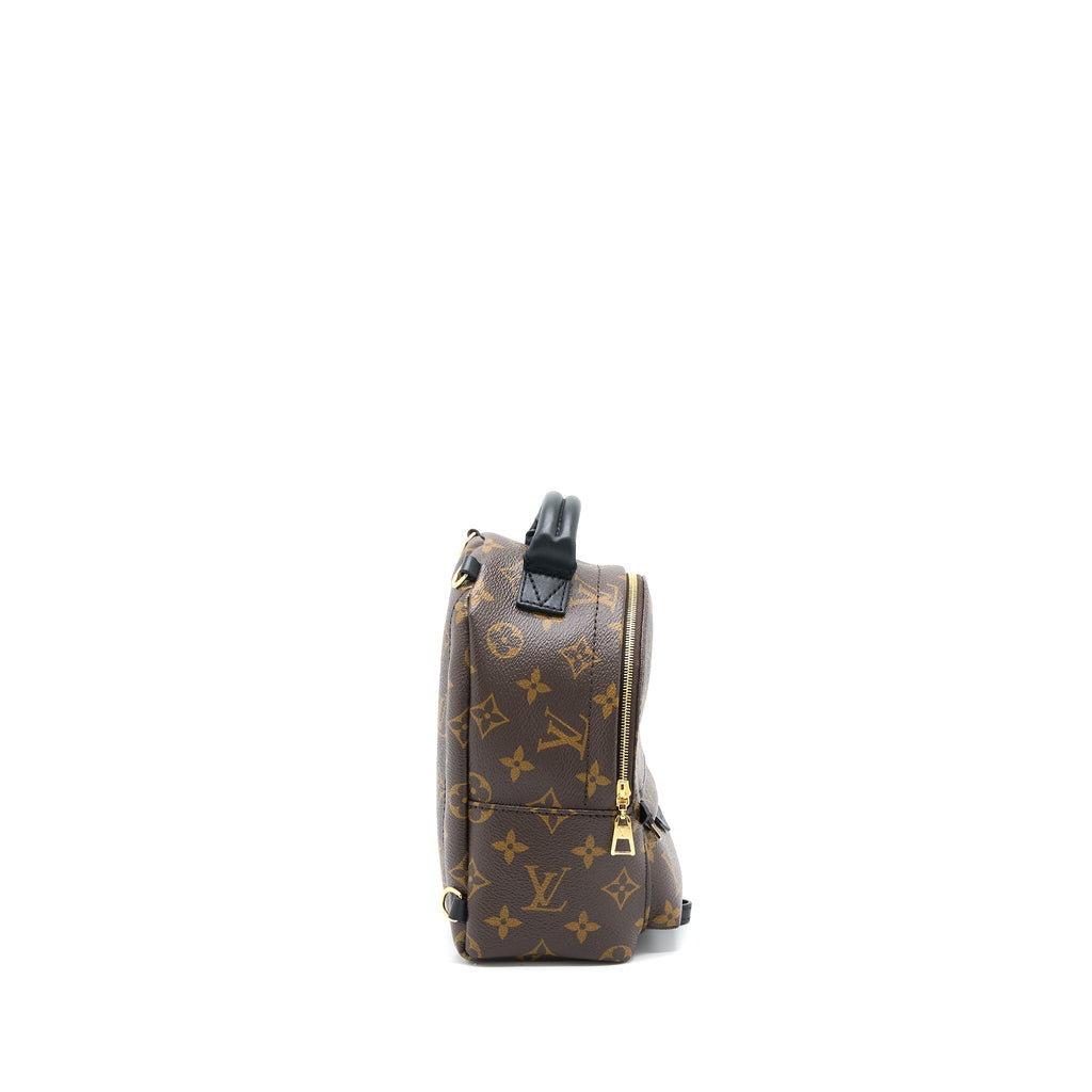 LOUIS VUITTON PALM SPRING MINI BACKPACK MONOGRAM CANVAS GHW (NEW VERSION)
